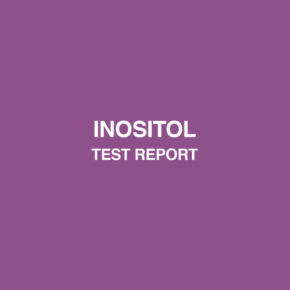 Myo- Inositol test report - HealthyHey