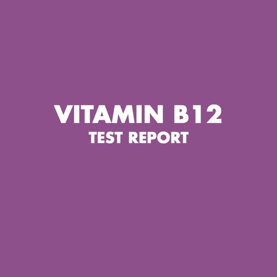 Vitamin B12 test report - HealthyHey