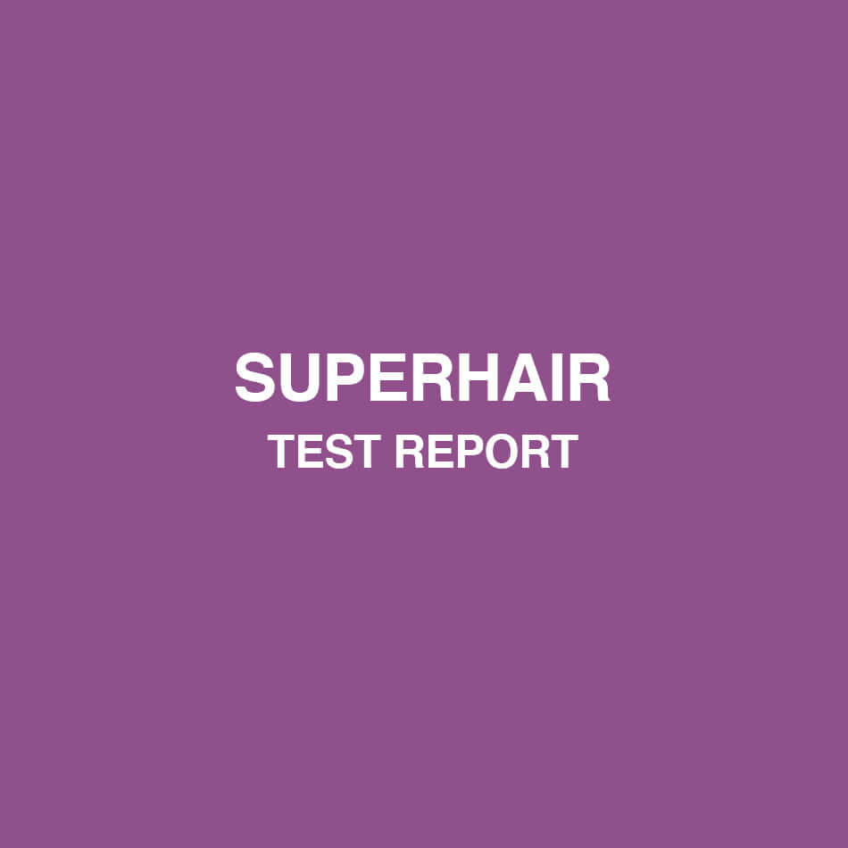SuperHair test report - HealthyHey