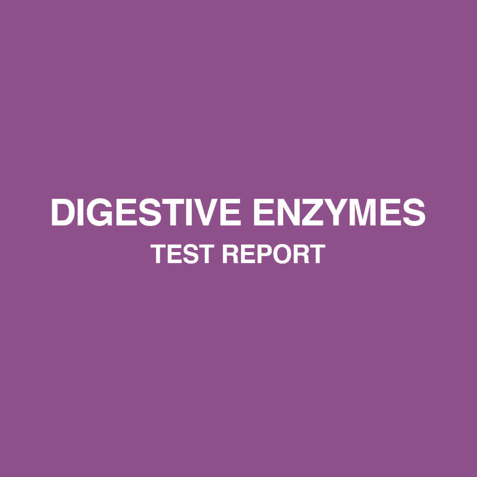 Digestive Enzymes test report - HealthyHey