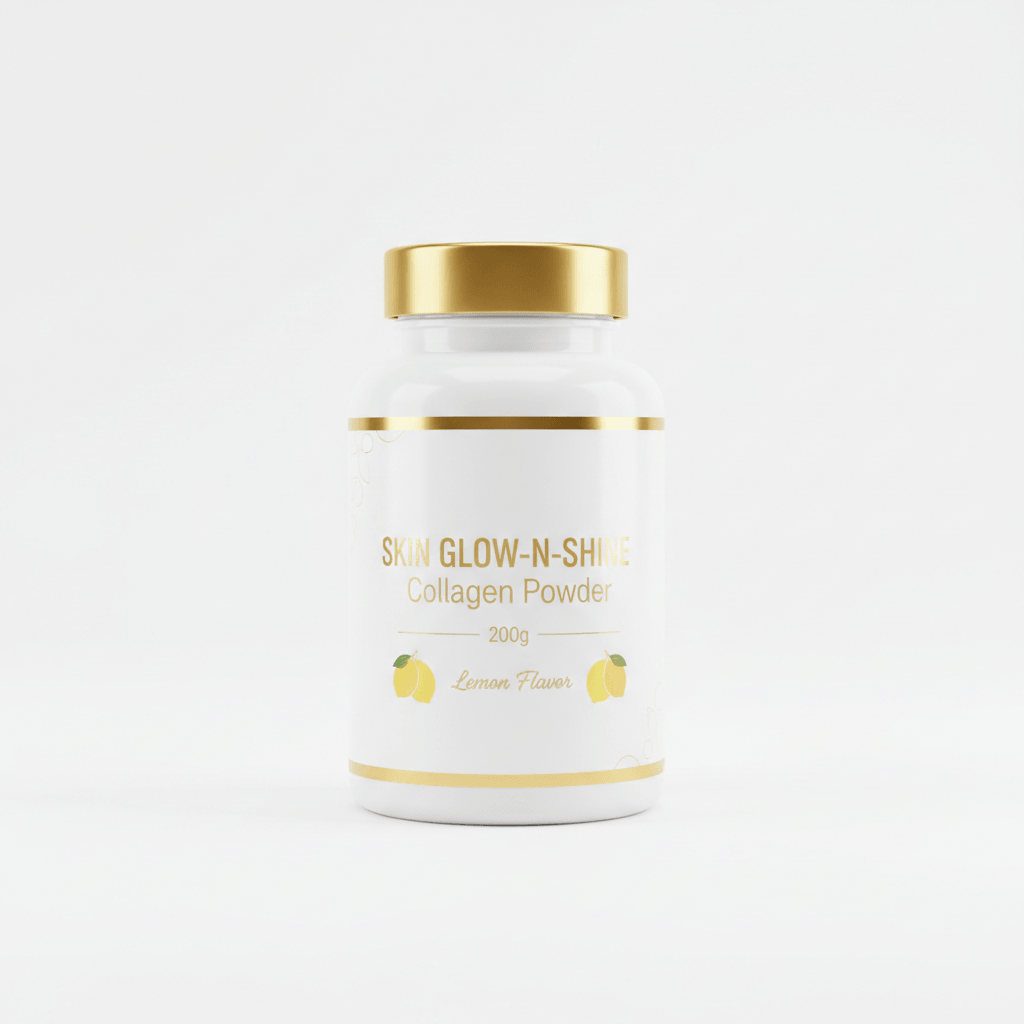 Informative Productive information Glow-N-Shine Collagen Powder Lemon 200 gm
