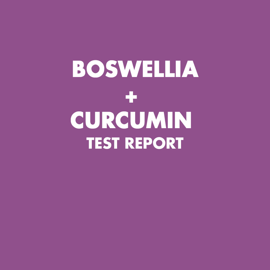 Boswellia + Curcumin test report - HealthyHey