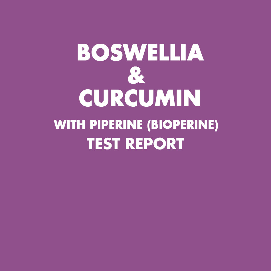 Boswellia + Curcumin test report - HealthyHey