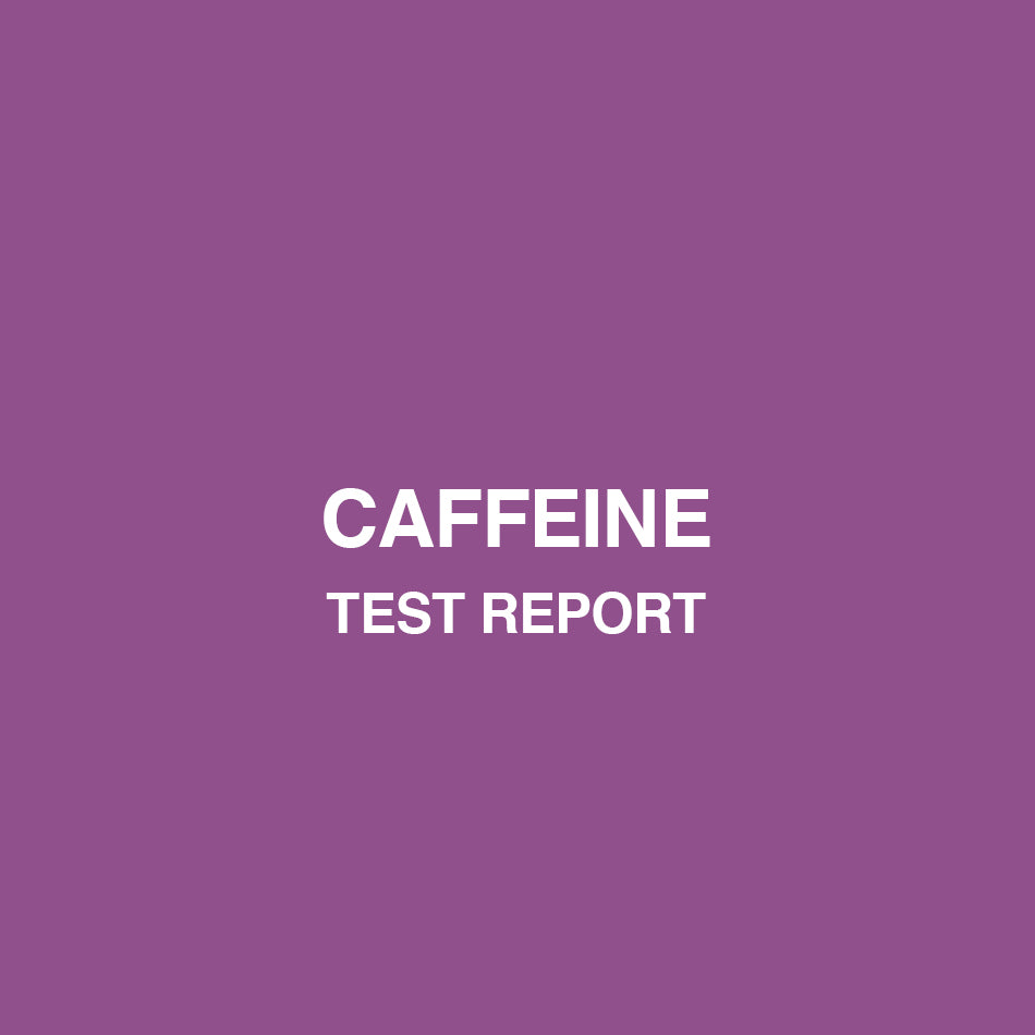 Caffeine test report - HealthyHey