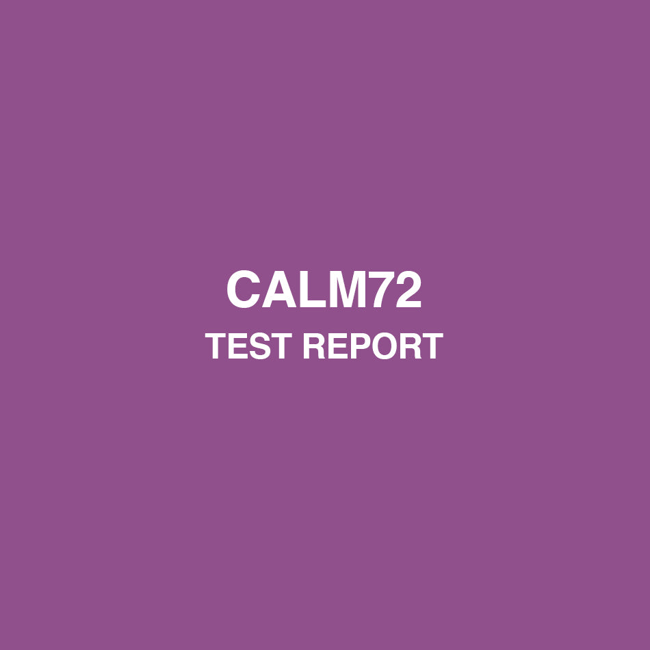 CALM72 test report - HealthyHey