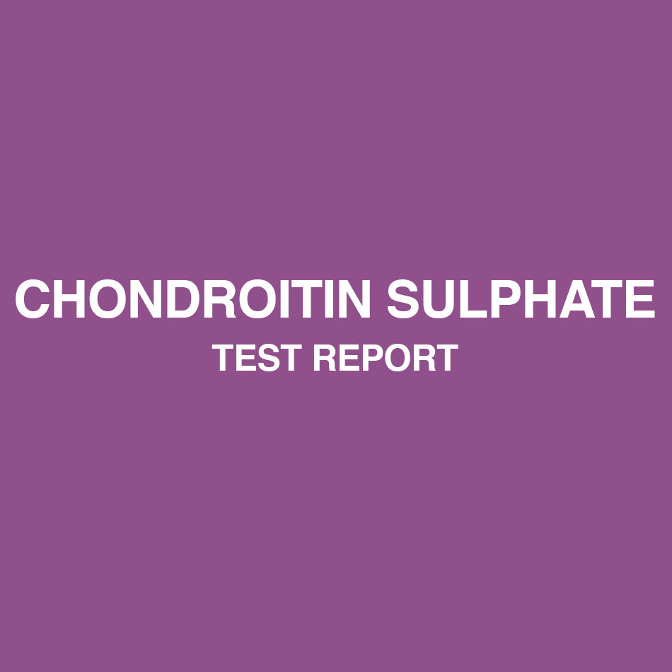 Chondroitin Sulphate test report - HealthyHey