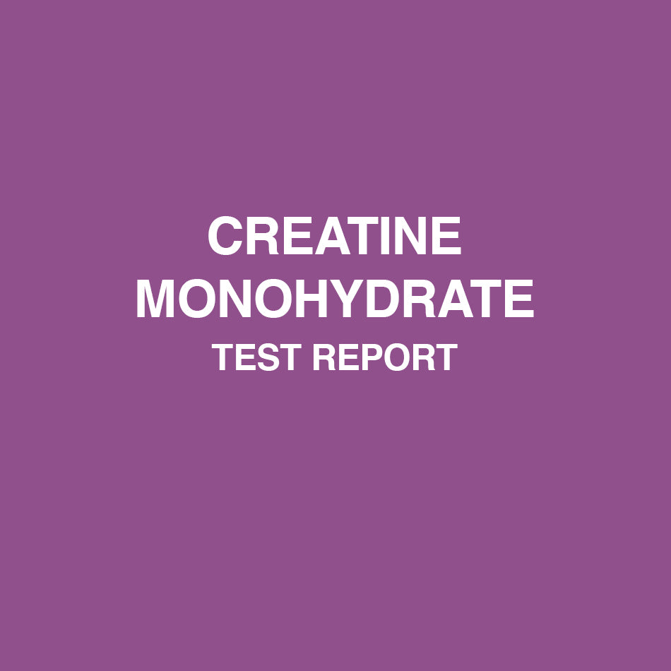 Creatine Monohydrate test report - HealthyHey