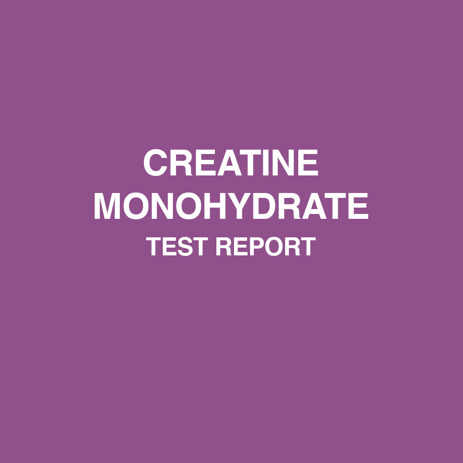 Creatine Monohydrate test report - HealthyHey