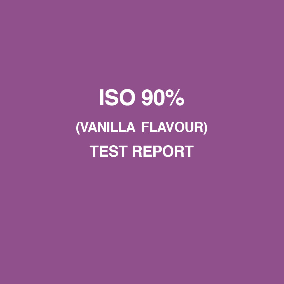 Iso whey protein vanilla flavoured test report - HealthyHey