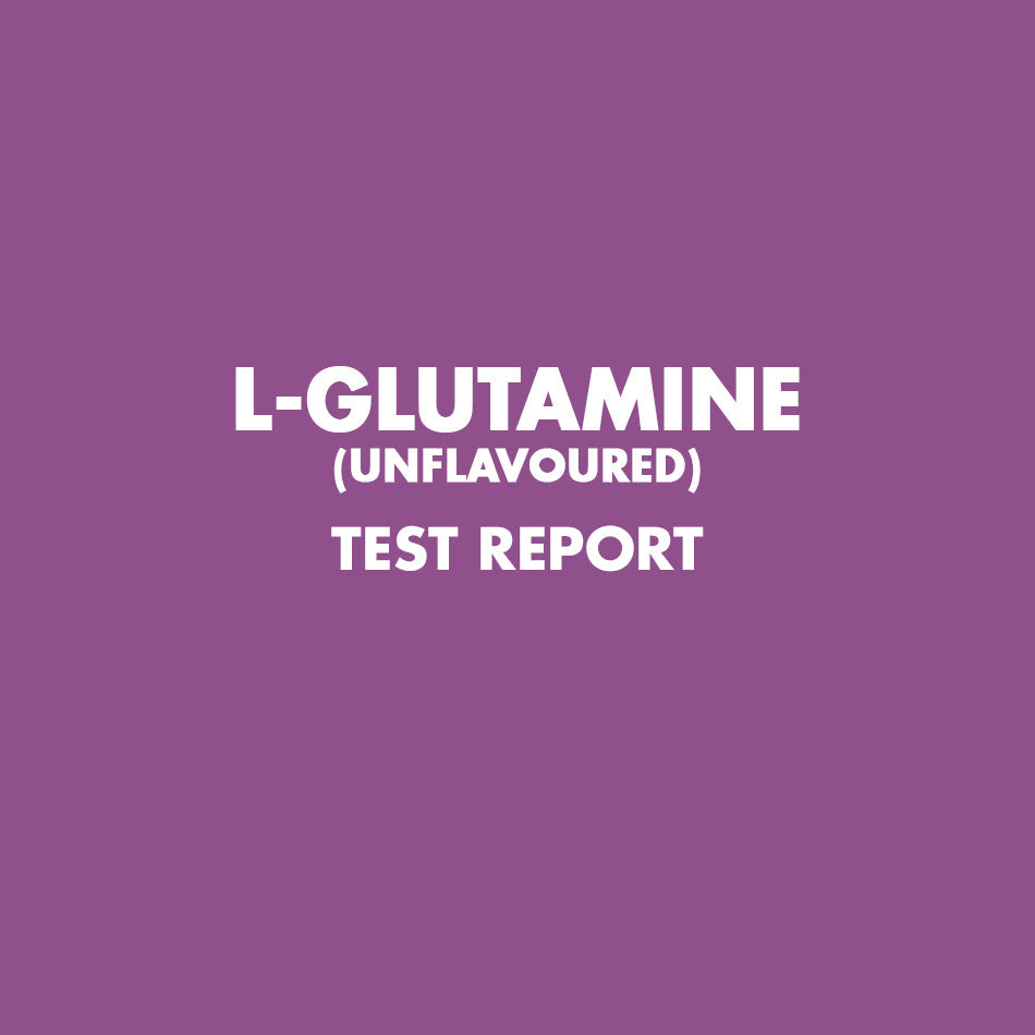 L-Glutamine Capsules test report - HealthyHey