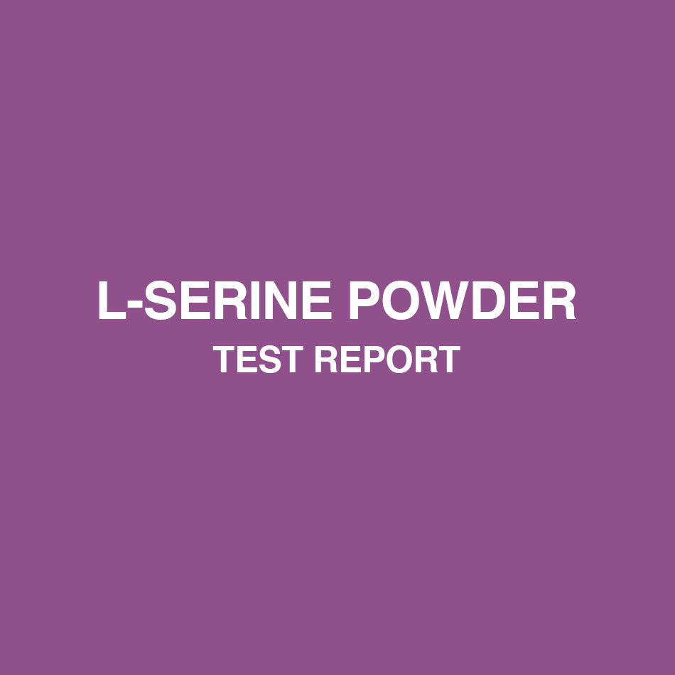 L-Serine Powder test report - HealthyHey