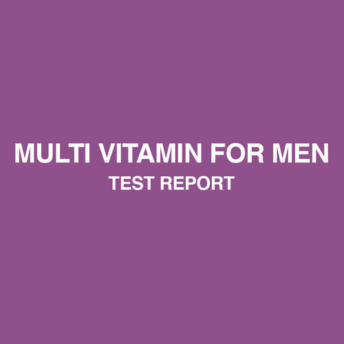 Multivitamin for men test report - HealthyHey