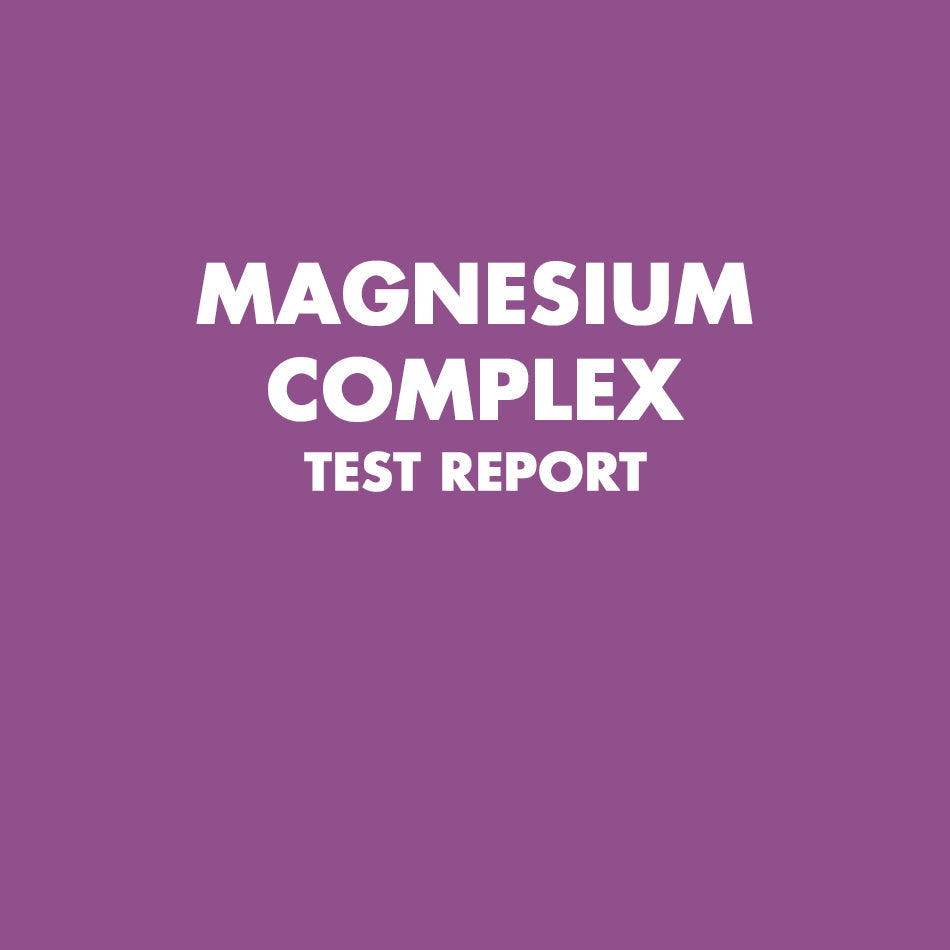 Magnesium Complex test report - HealthyHey
