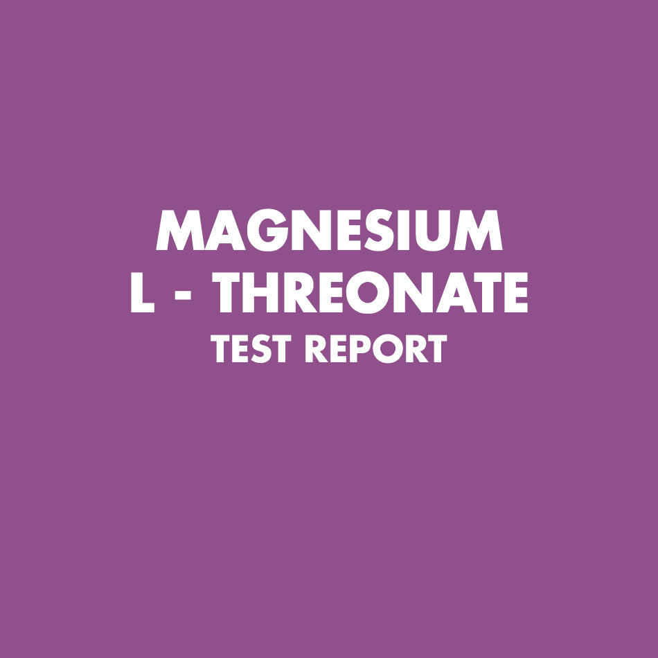 Magnesium L-Threonate test report - HealthyHey