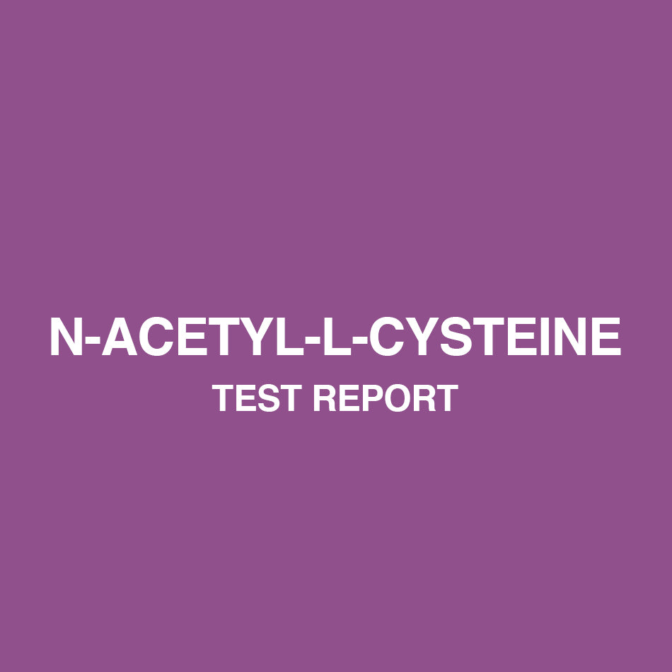 N-Acetyl-L-Cysteine test report - HealthyHey