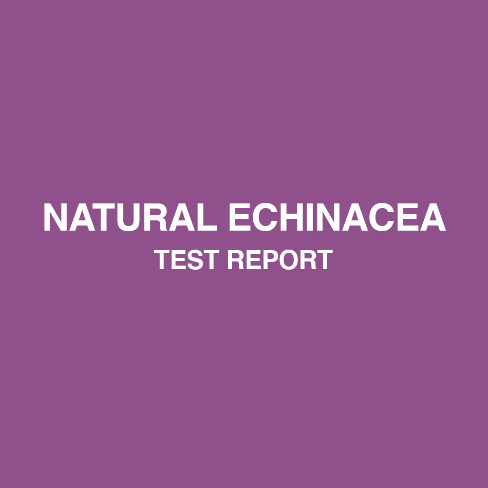 Natural Echinacea capsules test report - HealthyHey