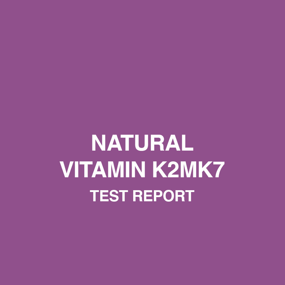 Natural Vitamin K2-MK7 test report - HealthyHey