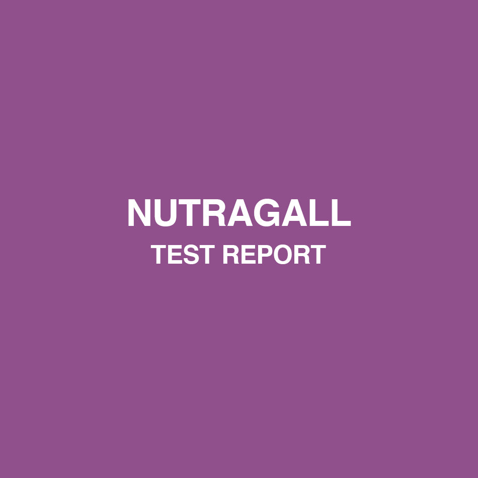 Nutragall test report - HealthyHey