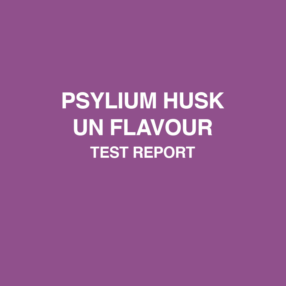 Psylium Husk unflavour test report - HealthyHey