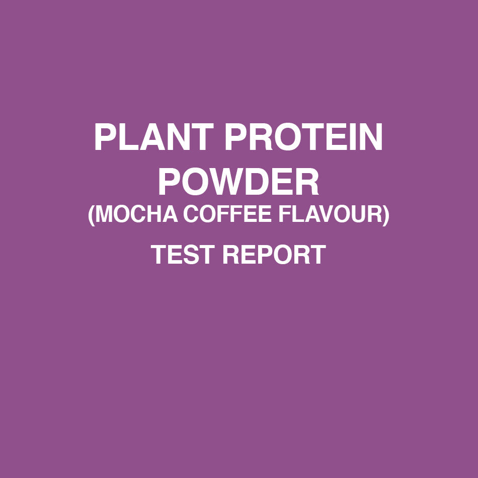 Plant Protein Powder Mocha Coffee test report - HealthyHey