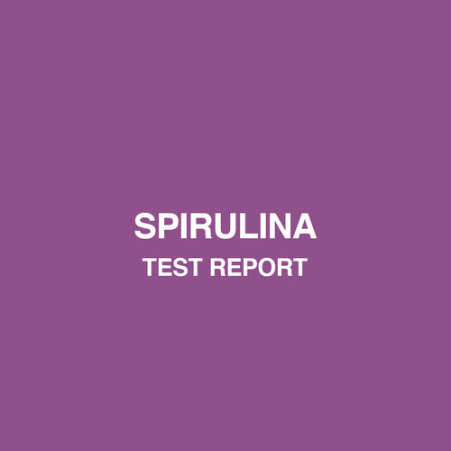 Spirulina Capsule test report - HealthyHey
