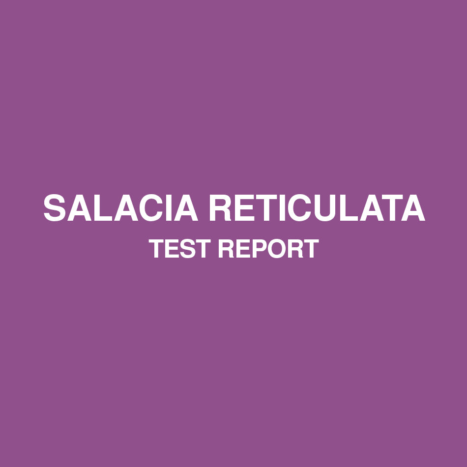 Salacia Reticulata test report - HealthyHey