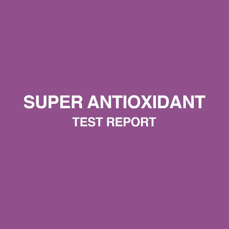 Super antioxidant test report - HealthyHey