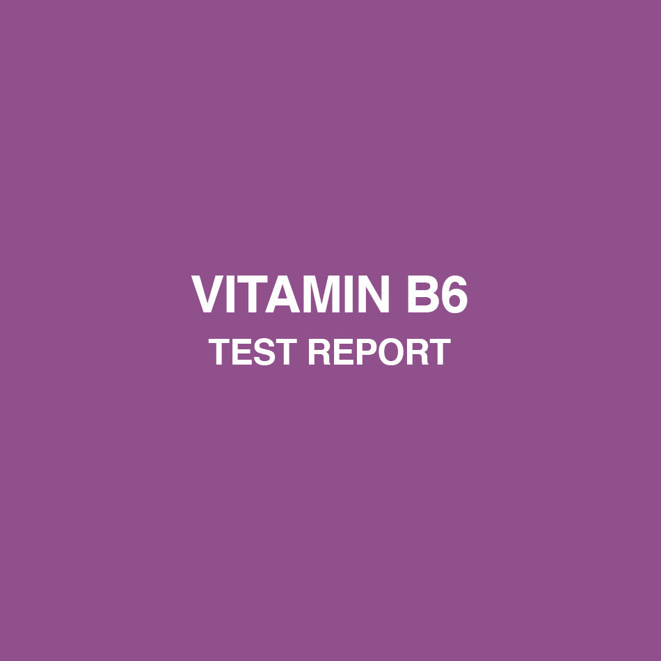 Vitamin B6 test report - HealthyHey