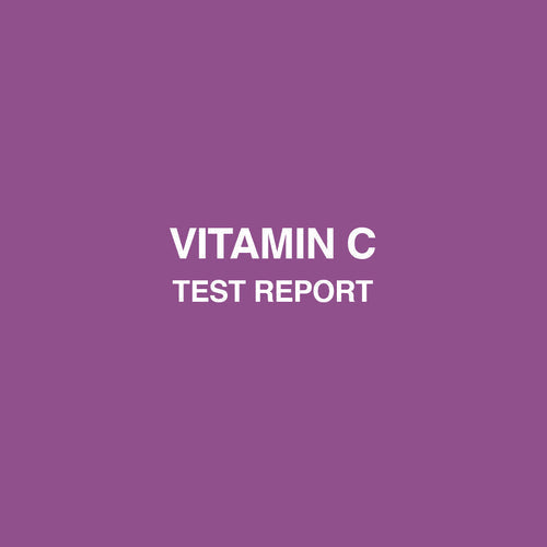 Natural derived vitamin c test report - HealthyHey