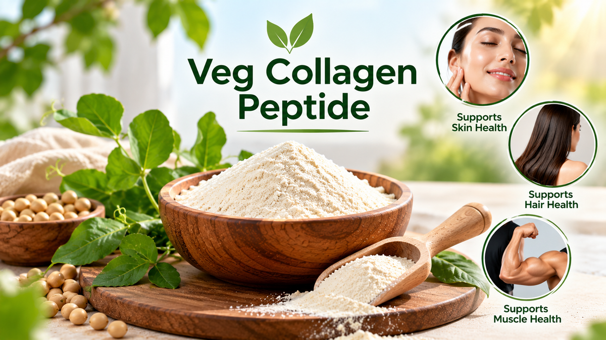Elevate Your Daily Wellness with Unflavoured Veg Collagen Peptide