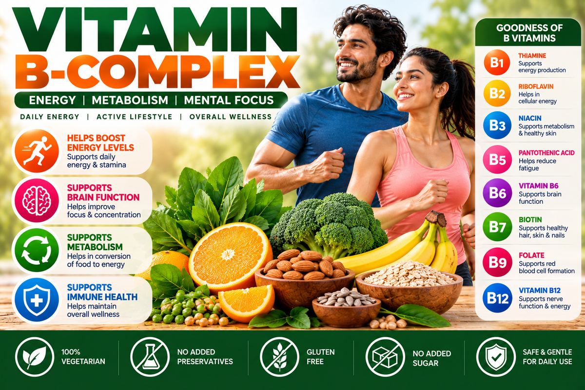 Unlocking Wellness: The Ultimate Guide to Vitamin B-Complex for Daily Energy and Vitality