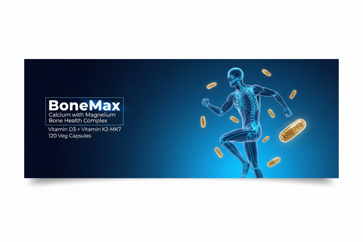 Informative Productive information BoneMax 120 Vegetable Capsules