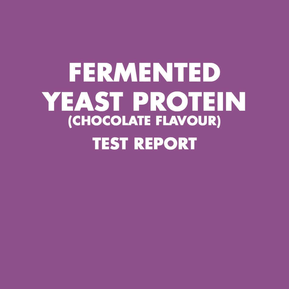 Fermented Yeast Protein Chocolate Flavour Test Report - HealthyHey