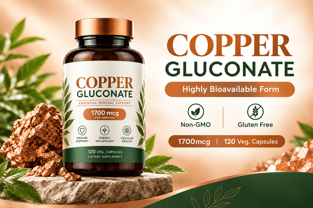 Comprehensive Guide to Copper Gluconate: Benefits, Absorption, and Wellness