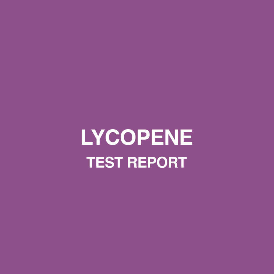 Lycopene test report - HealthyHey