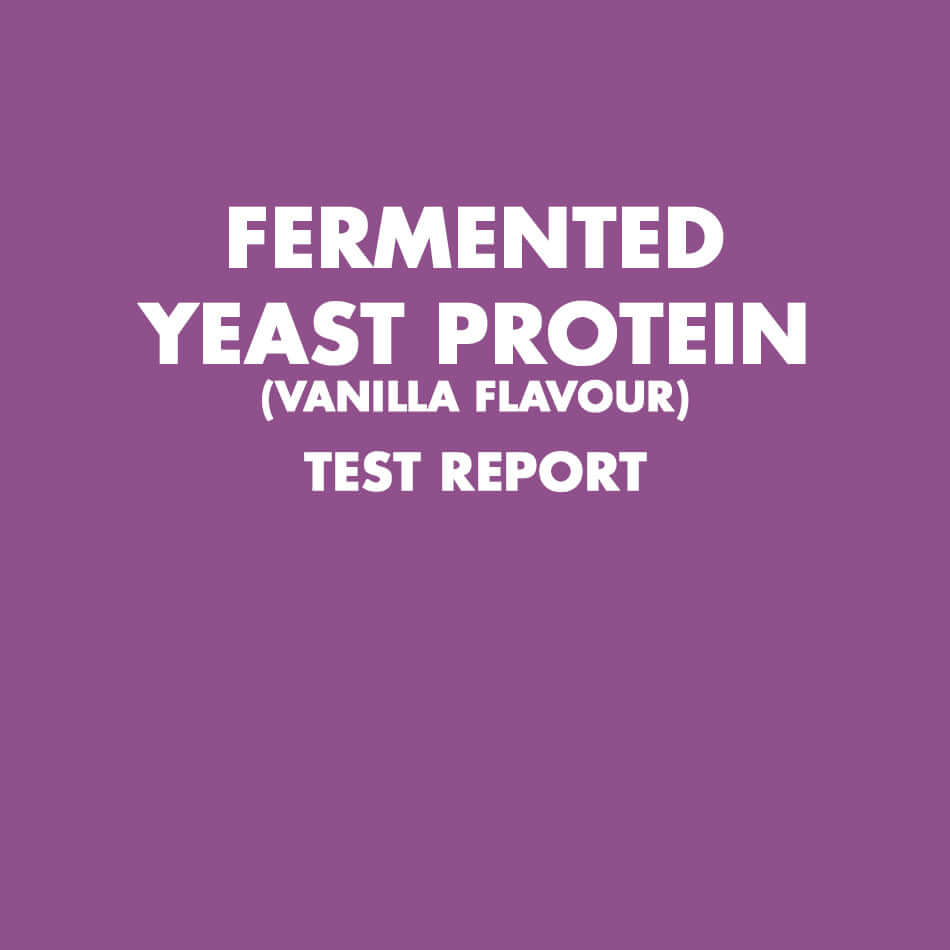 Fermented Yeast Protein Vanilla Flavour - Test Report HealthyHey