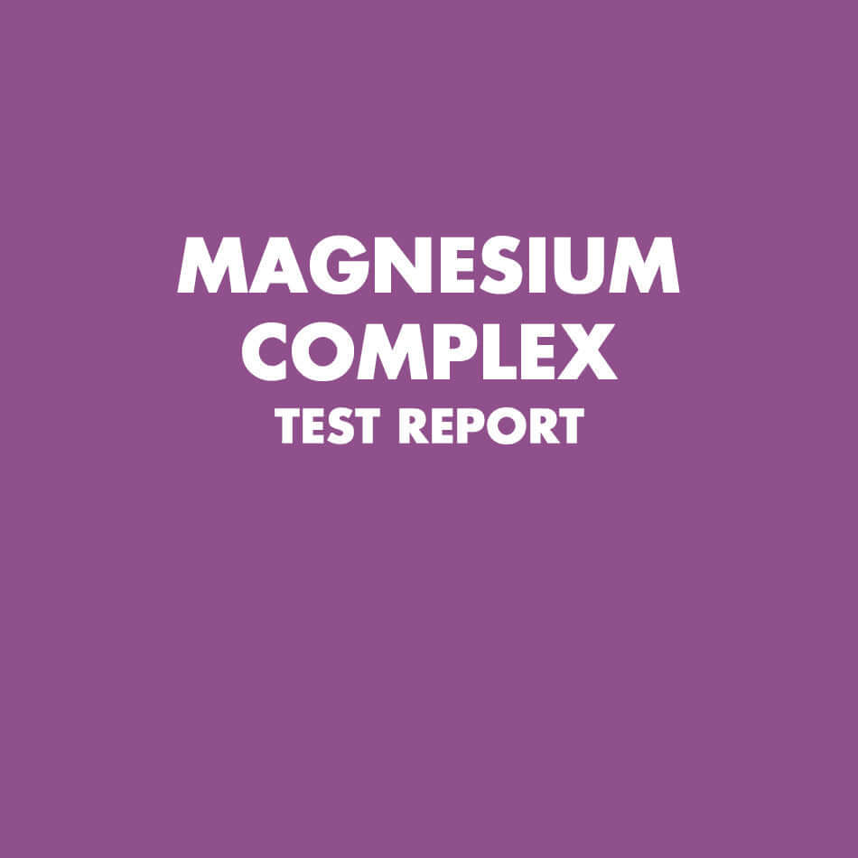 Magnesium Complex test report - HealthyHey