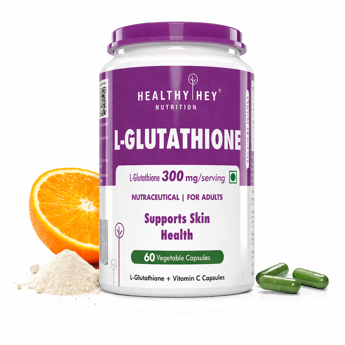 HealthyHey L-Glutathione 500mg — Skin Radiance Science Review 2026