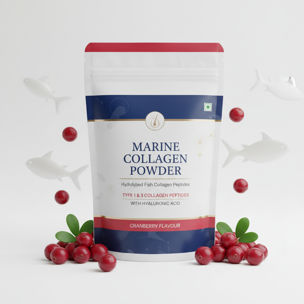 Unlocking the Benefits of Marine Collagen Powder and Cranberry for Wellness