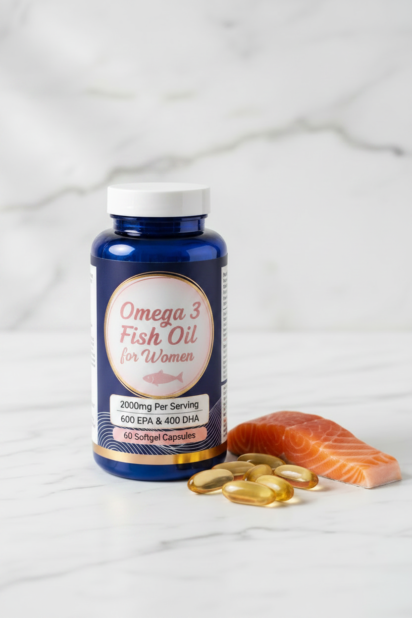 Informative Productive information Fish Oil for Women  60  Capsules