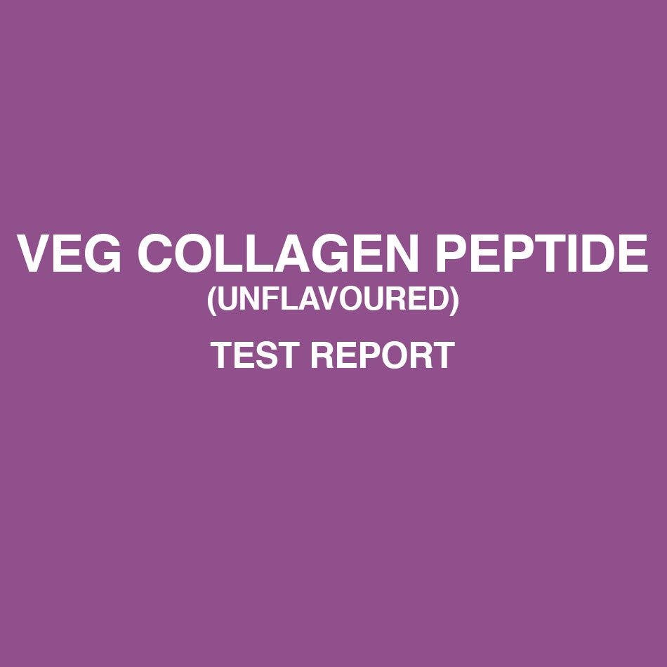 Veg Collagen Peptide Unflavoured test report - HealthyHey