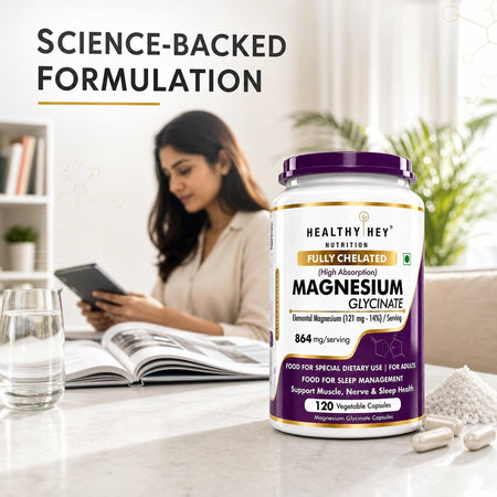 HealthyHey Magnesium Glycinate 14% Fully Chelated, product information 7