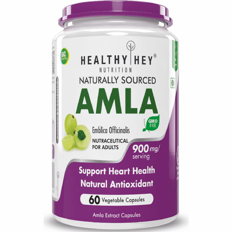 Amla Extract, Natural Antioxidant 900 mg - 60 Veg. Capsules