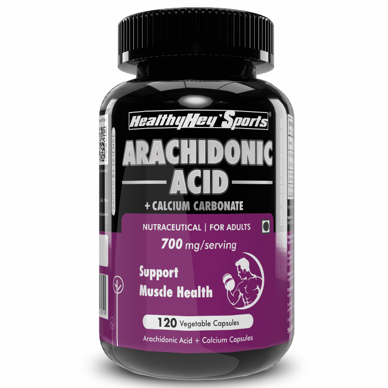 Arachidonic Acid Plus Calcium Carbonate support musle health 120 veg capsules