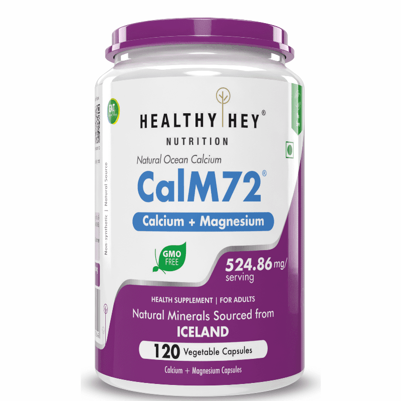 CalM72 - Ocean Calcium & Magnesium with Natural Trace Minerals 120 Veg. Capsules