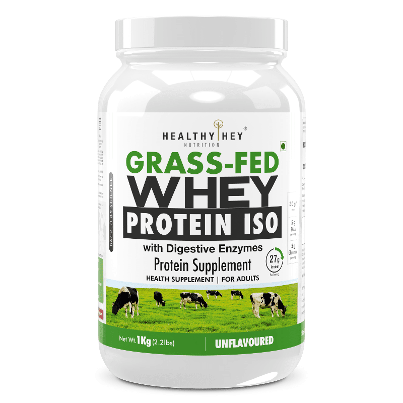 Grass-Fed Whey Protein Isolate - 1kg Unflavoured