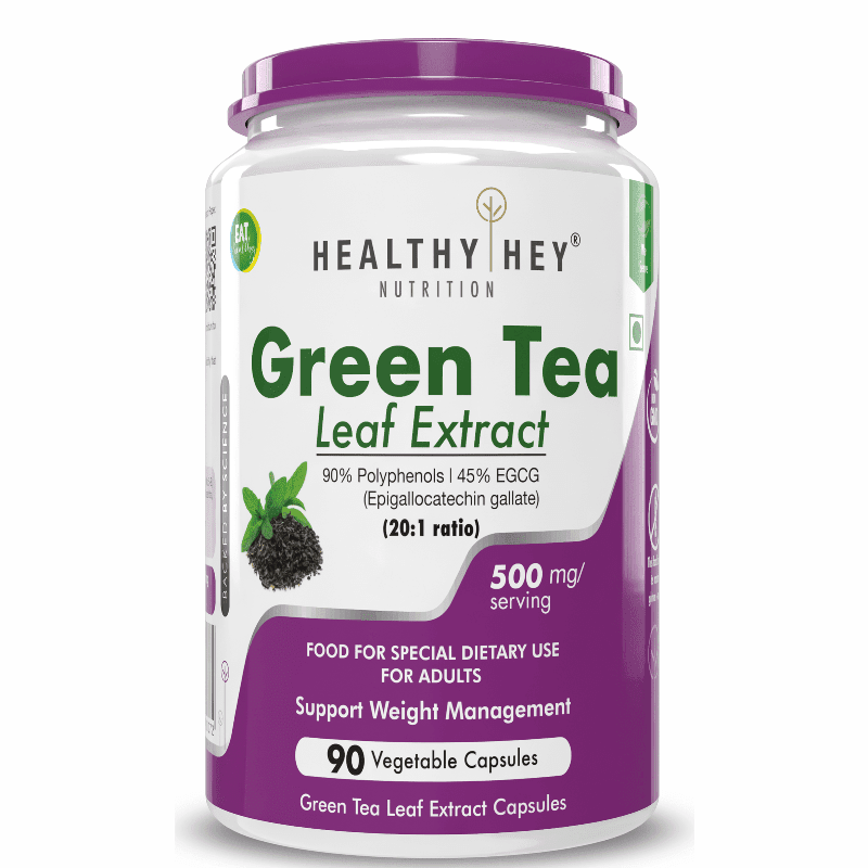 Premium Green Tea Extract Supplement,Support weight management - 90 Veg Capsules