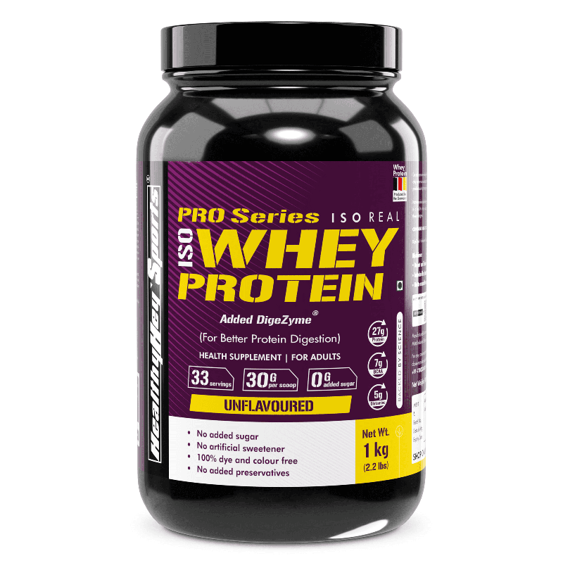 ISO Whey Protein - ISOReal - Sourced from Germany - 90% Protein