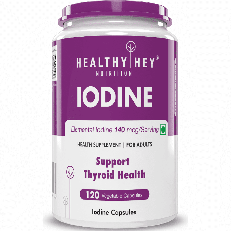 Iodine | Supplement to Support The Thyroid and Maintain Healthy Cellular Metabolism* | 120 Veg Capsules