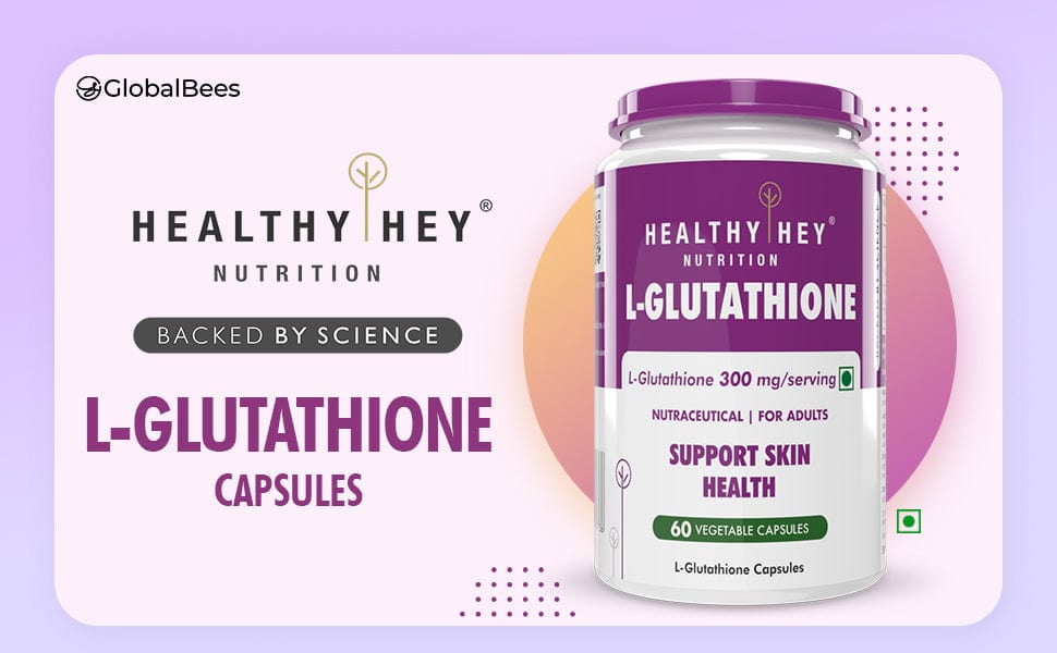 Buy L-Glutathione Supplement, Support Skin Health - 100% Vegetarian Source - 60 Veg Capsules Buy L-Glutathione Supplement, Support Skin Health - 100% Vegetarian Source - 60 Veg Capsules